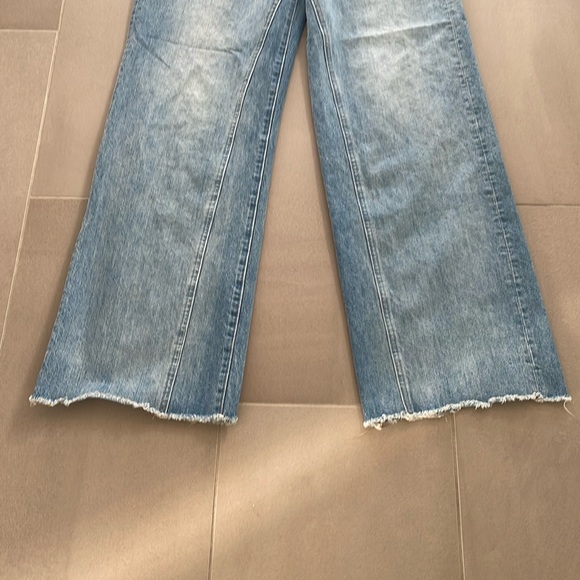 Veronica Beard  Dylan high waist wide leg jeans in Tulum, size 29 - Picture 10 of 17